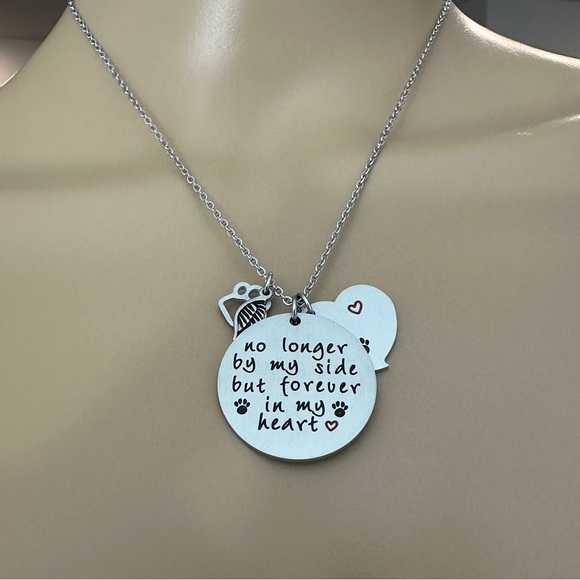 O. Riya pet loss pendant on a chain new in box - Picture 2 of 4